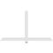 Ekena Millwork Eugene Architectural Grade PVC Gable Bracket, 72"W x 42"H x 2"D x 4"F, 14/12 Pitch GBP072X42X0204EUG00 - alternate 5